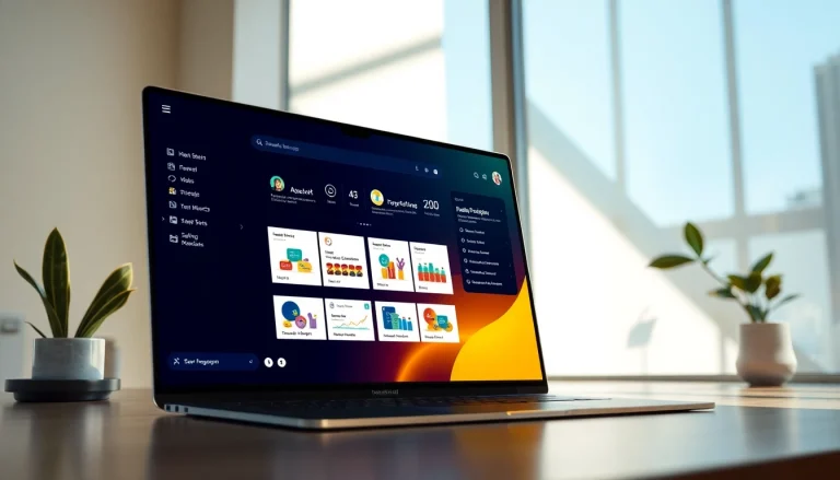 Download quickq电脑版下载 with a visually engaging display of the software interface on a PC.