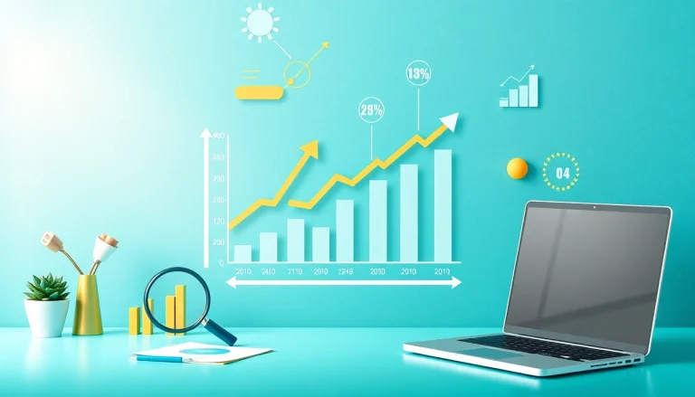 Explore market insights through an engaging infographic showcasing trends and analysis, ideal for business professionals.